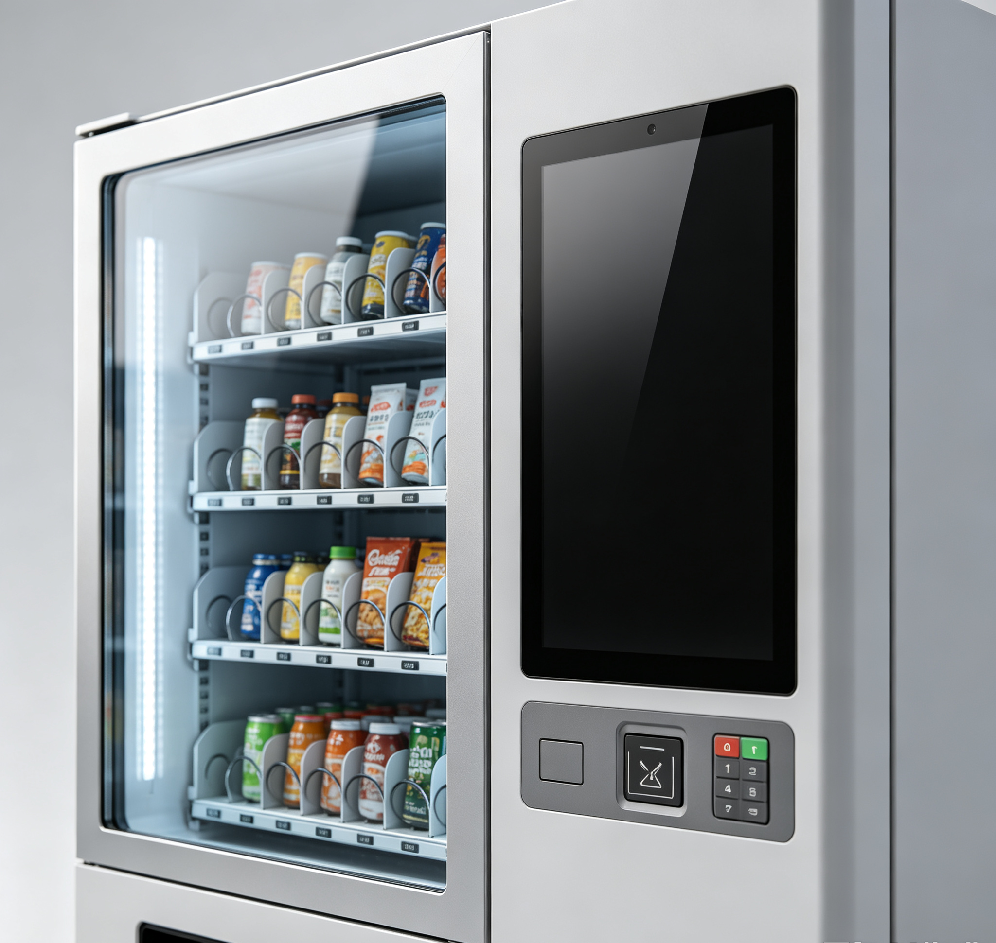21.5-inch room temperature 36-slot vending machine (WM-VM-B10) - Image 5