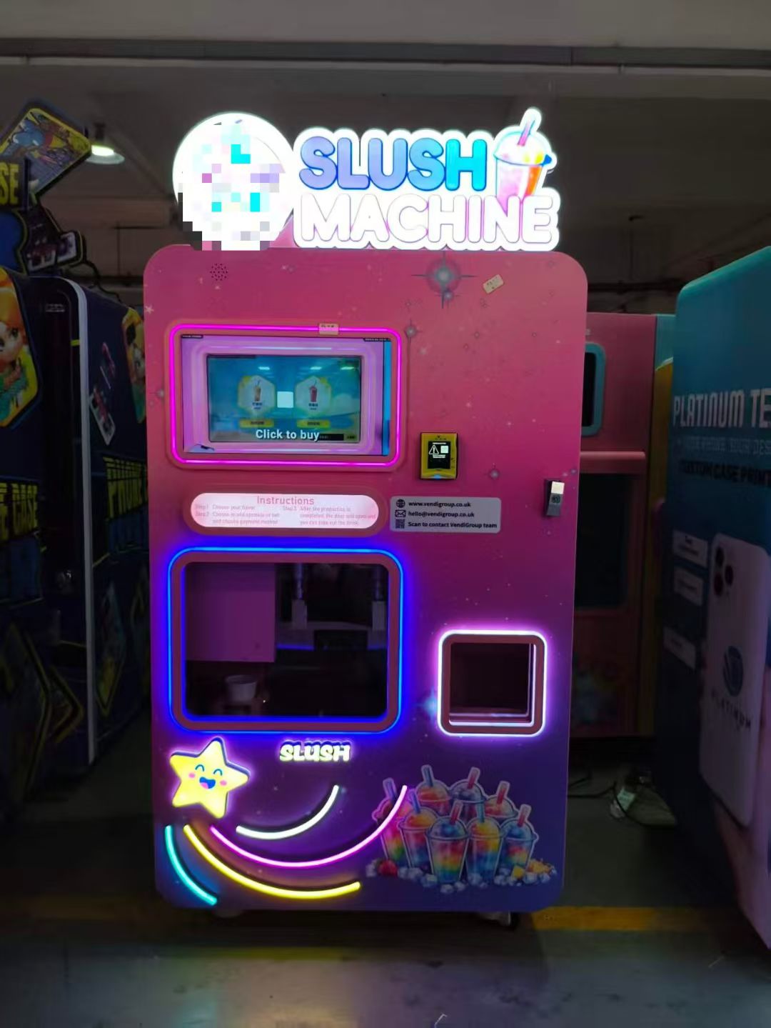 Cotton Candy Vending Machine | Commercial Unattended Marshmallow Machine - Image 4