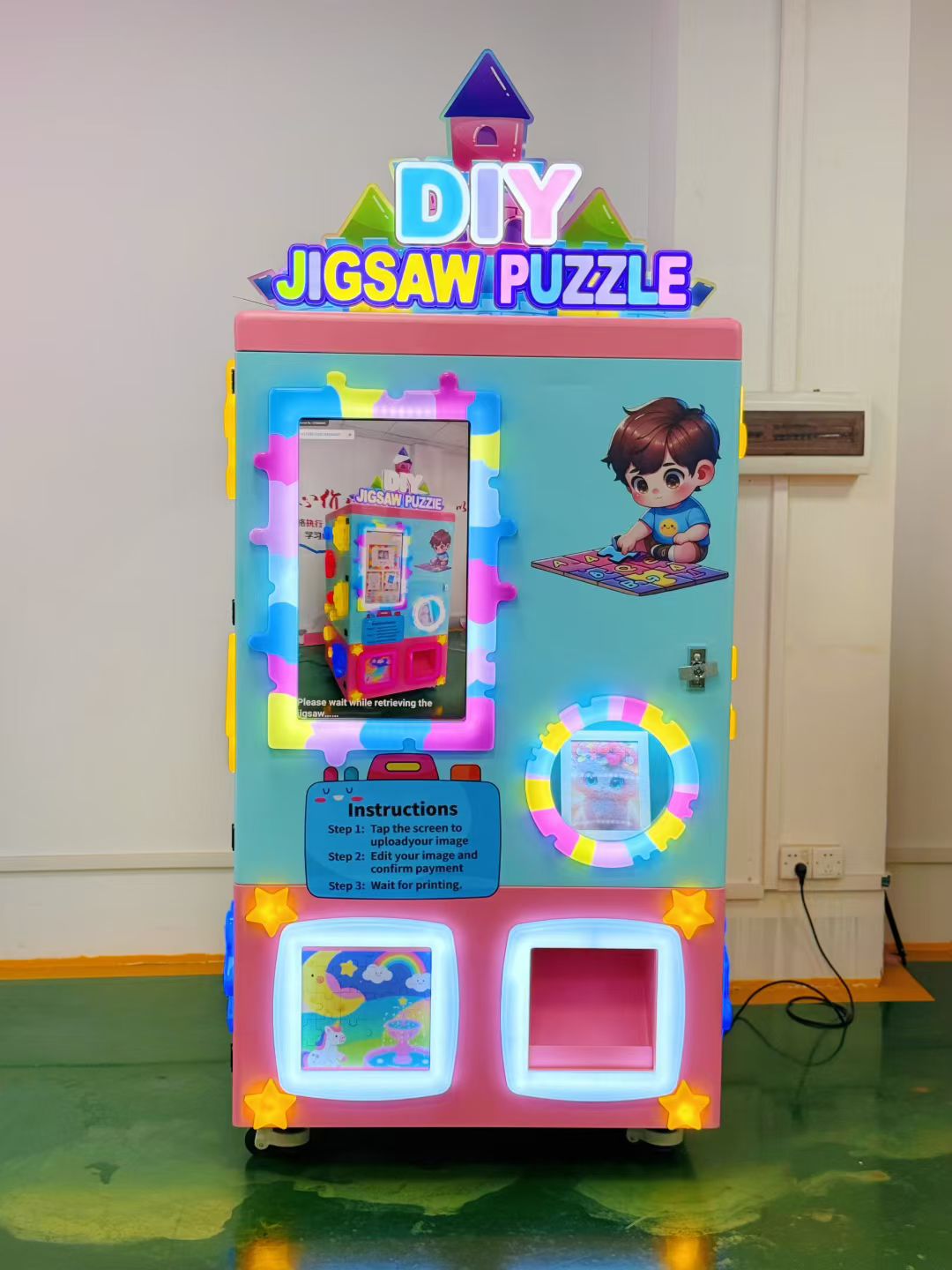 Cotton Candy Vending Machine | Commercial Unattended Marshmallow Machine